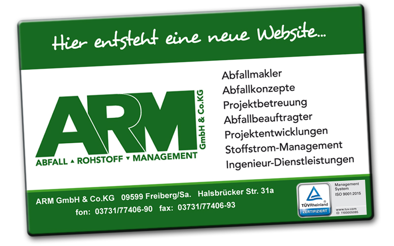 Email an ARM GmbH & Co.KG senden...